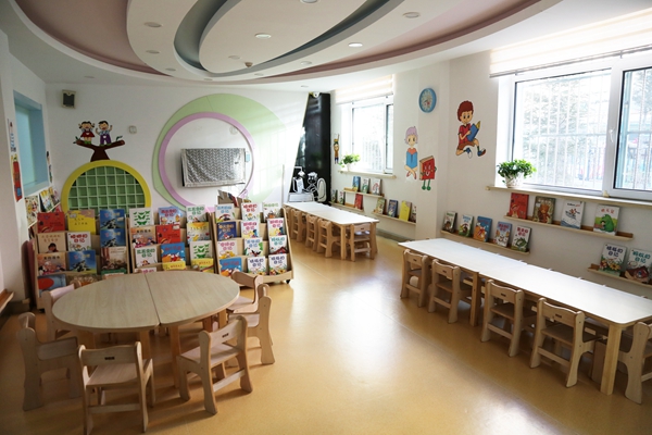 第十(新蕾)幼儿园幼儿阅读室 季芳旭 摄